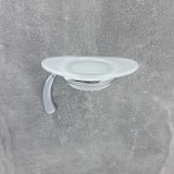 Мыльница стеклянная